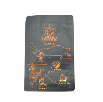 L'imballaggio superiore del sacchetto del caffè della chiusura lampo 250g VMPET insacca caldo cotto a vapore impermeabilizza