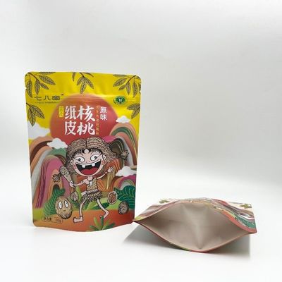 Dimensione d'imballaggio della borsa del sacchetto dell'alimento di alluminio del supporto della chiusura lampo matta su multi