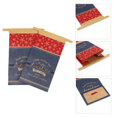 Imballaggio di Libro Bianco di Brown per l'imballaggio di pane amichevole di Eco del pane 30*20cm