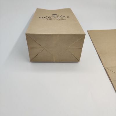 Lo schermo della borsa dell'imballaggio di pane della carta kraft di Brown ha stampato densamente 60-200GSM