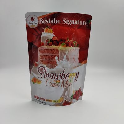 Il commestibile ISO9001 sta sui sacchetti della borsa del di alluminio ha saldato a caldo su ordinazione stampati