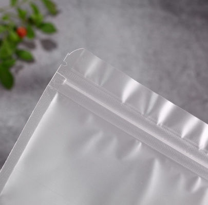 A prova d'umidità riutilizzabile d'imballaggio a chiusura lampo di plastica delle borse di Matte Clear OPP