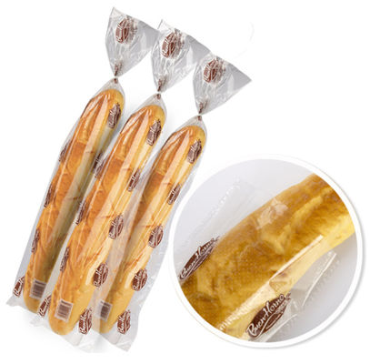 Imballaggio di plastica del PE di FDA per le baguette del pane 60-300 micron