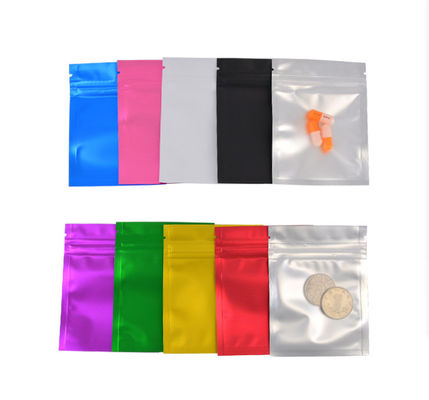 Sacchetti della borsa di Mylar Matte Zip Resealable Plastic Packaging a prova d'umidità