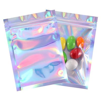 Sacchetto a chiusura lampo di appoggio d'argento che imballa la radura Front Mylar Bags di VMPET
