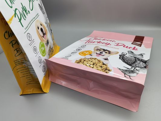 Borse risigillabili del sacchetto di imballaggio per alimenti di Mylar Ziplcok riciclabili per alimento per animali domestici