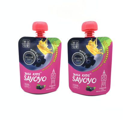 Dimensione variopinta di stampa su ordinazione di Juice Liquid Packaging Pouch Bags VMPET 200ml