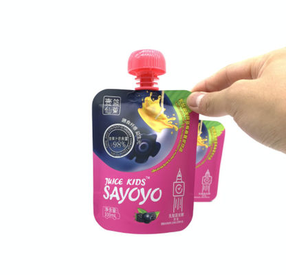 Dimensione variopinta di stampa su ordinazione di Juice Liquid Packaging Pouch Bags VMPET 200ml