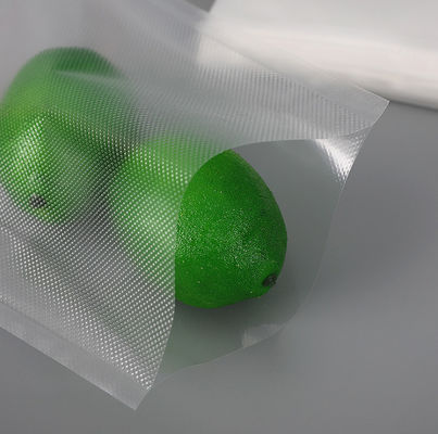 Guarnizione del commestibile del ODM che imballa sotto vuoto trasparente di plastica della borsa LLDPE