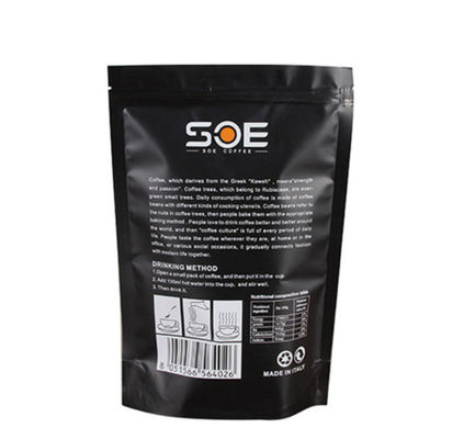 Supporto interno del di alluminio sulle borse d'imballaggio stampate 200-400microns del sacchetto del caffè