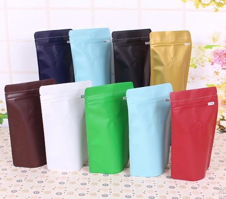 Il di alluminio 125g sta sul caffè Bean Pouch Bags With Valve