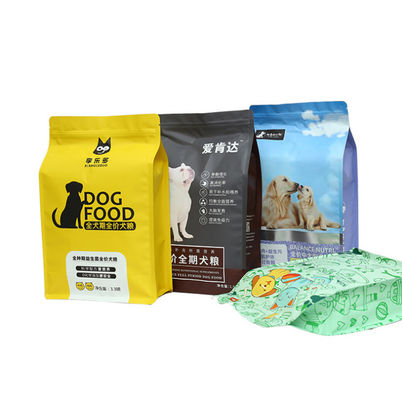 Forte pacchetto di sigillatura 100-220mic Cat Food In Recyclable Packaging spessa dell'alimento per animali domestici