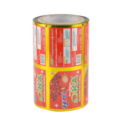 Il commestibile ha laminato Rolls d'imballaggio stampato 100-300 Mirons con il di alluminio interno