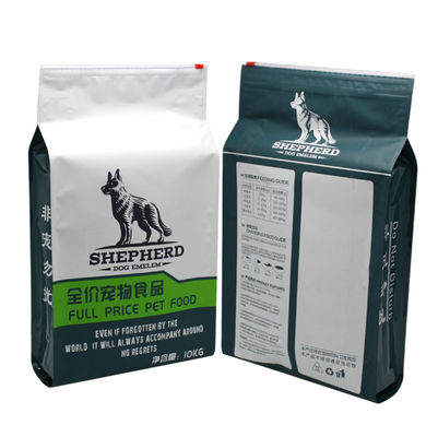 il quadrato di Cat Pet Food Pouch Package della plastica della capacità di 5kg 10kg 15kg ha sigillato
