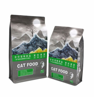 il quadrato di Cat Pet Food Pouch Package della plastica della capacità di 5kg 10kg 15kg ha sigillato