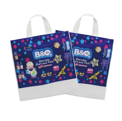Borsa composta di imballaggio di plastica del pannolino del bambino del LDPE 50-200 micron