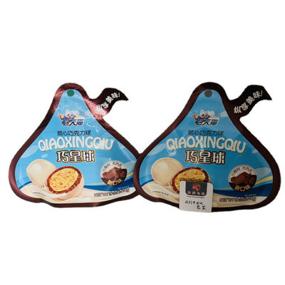 Sacchetto di alluminio eterotipico di condizione del foglio di alluminio del cioccolato del rinforzo del lato della borsa della guarnizione