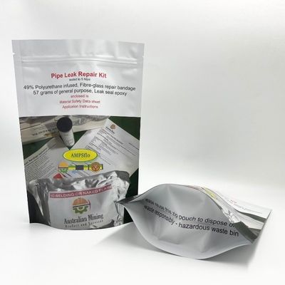 Chetene d'imballaggio laminato stante del sacchetto della chiusura lampo non per acquisto