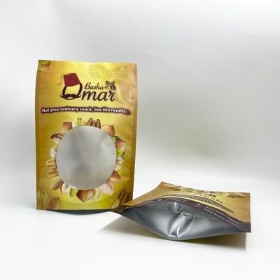 500g Matt Finish Zipper Coffee Bags laminato capacità con la valvola