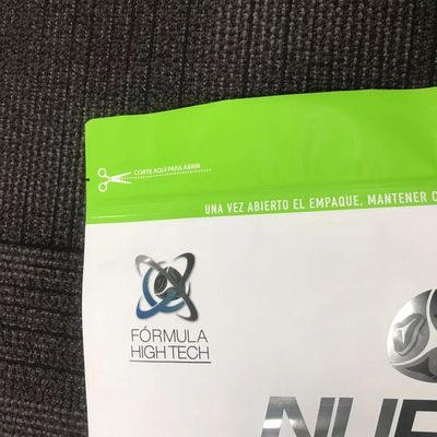 Borse d'imballaggio del grande del peso cibo per cani di rotocalcografia 20kg con la chiusura lampo del bottone dello scorrevole