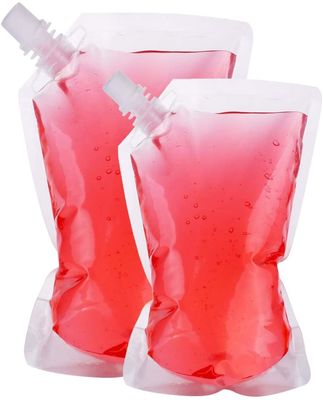 300 micron gettano la stampa di plastica di Juice Drink Bag Pouches Gravure